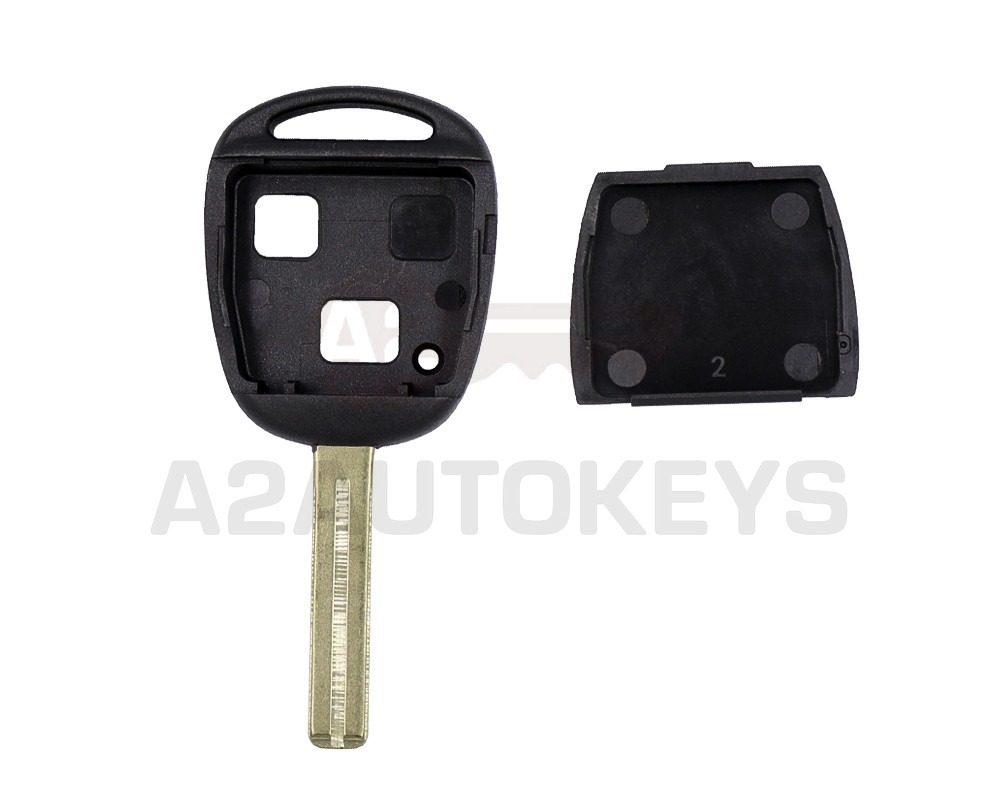 Lexus Remote Key Shell 2 Buttons TOY48 Blade High Quality