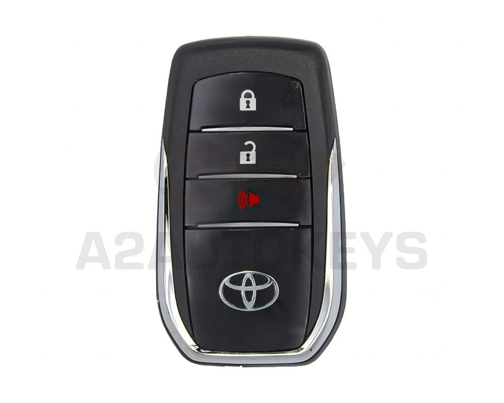 Toyota Land Cruiser 2016-2021 Genuine Smart Remote Key Shell 3 Buttons 89072-60K80