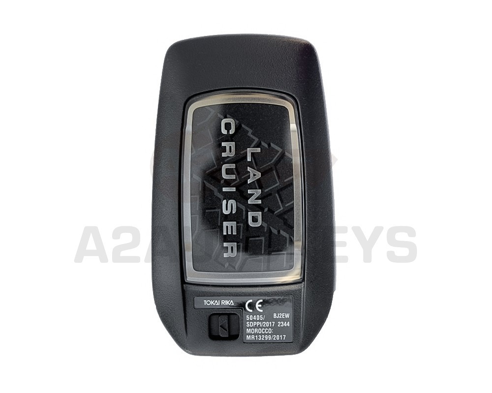 Toyota Land Cruiser 2016-2021 Genuine Smart Remote Key Shell 3 Buttons 89072-60K80