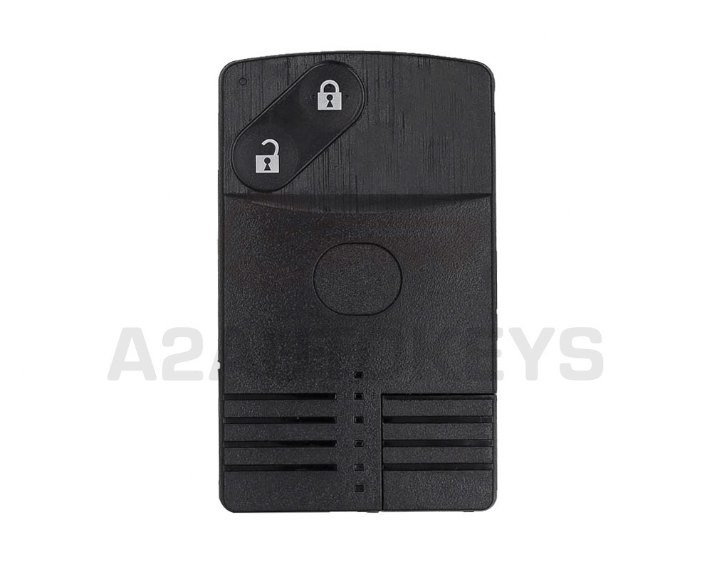 Mazda Card Remote Shell 2 Buttons
