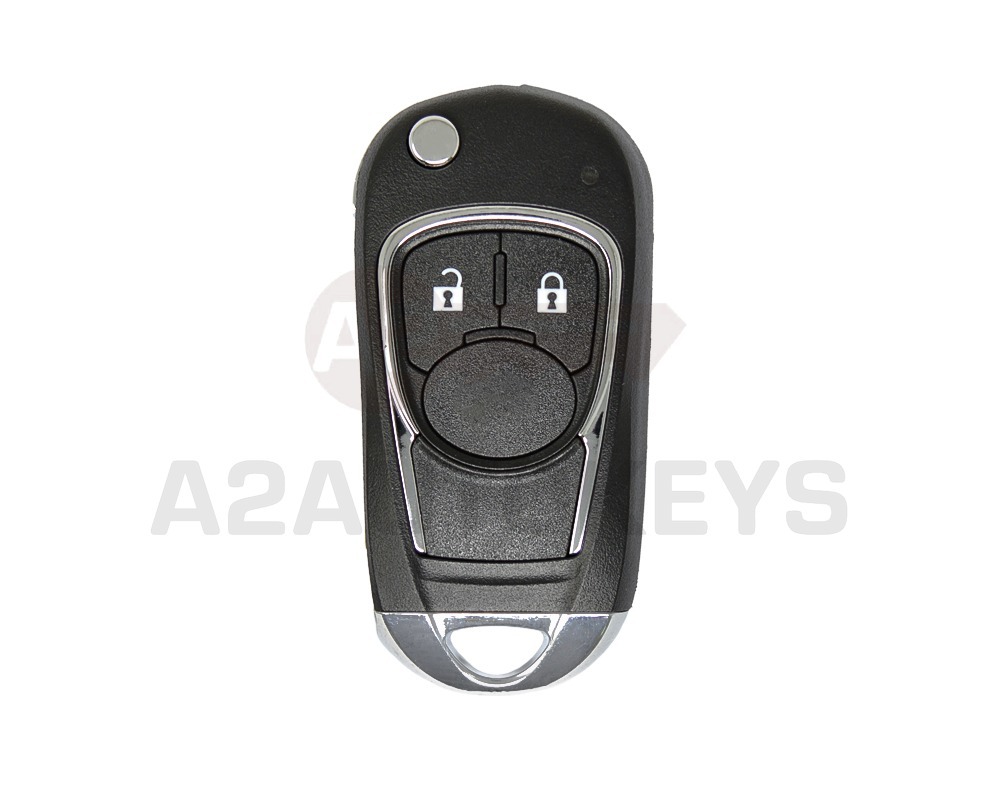 Opel Chevrolet Flip Remote Key Shell Modified Type 2 Buttons