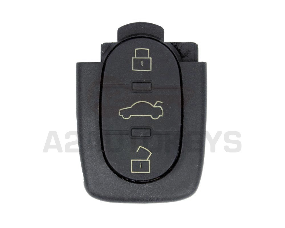 Audi Remote Key Shell 3 Buttons