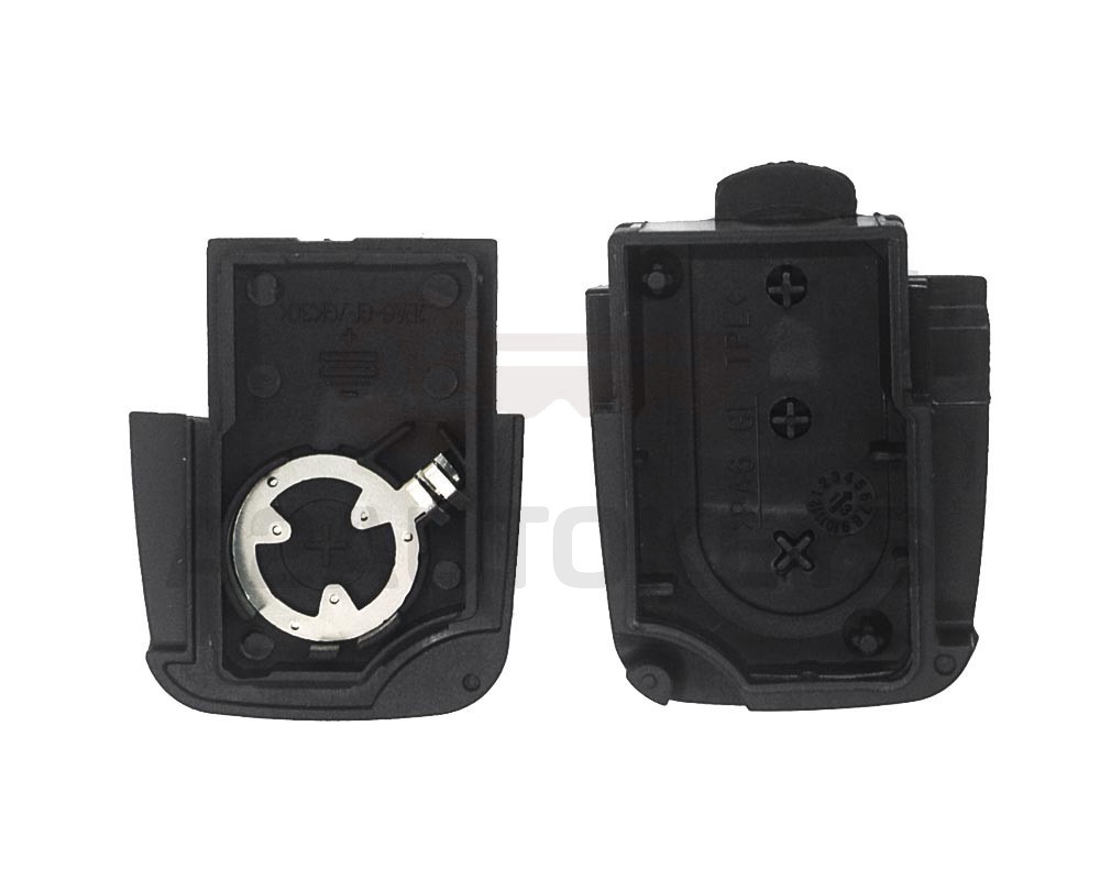 Audi Remote Key Shell 3 Buttons with Small Battery Holder