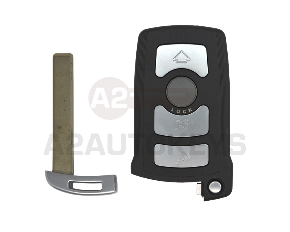 BMW CAS1 Proximity Remote Shell 4 Buttons with Battery Back