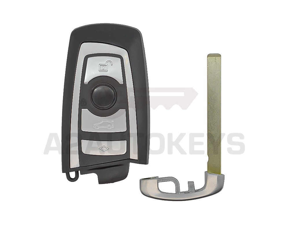 BMW CAS4 Smart Remote Key Shell 4 Buttons