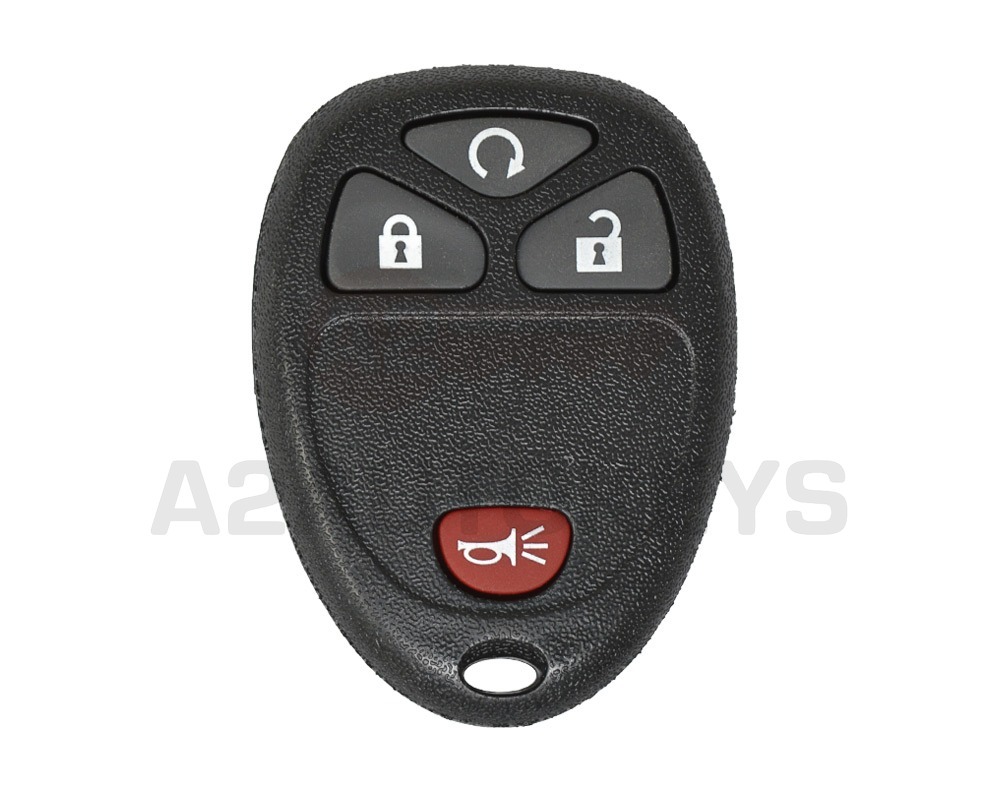 Chevrolet GMC 2008 Remote Key Shell 3+1 Button Start Button Type
