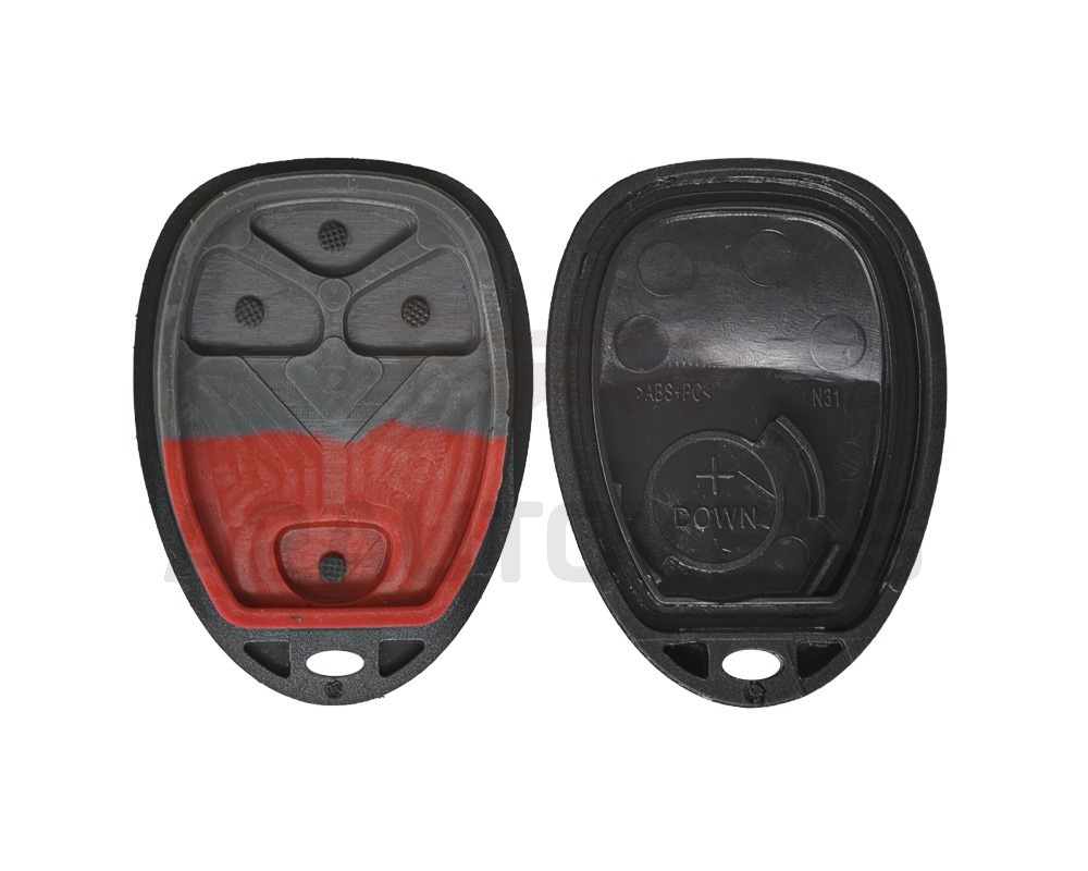 Chevrolet GMC 2008 Remote Key Shell 3+1 Button Start Button Type