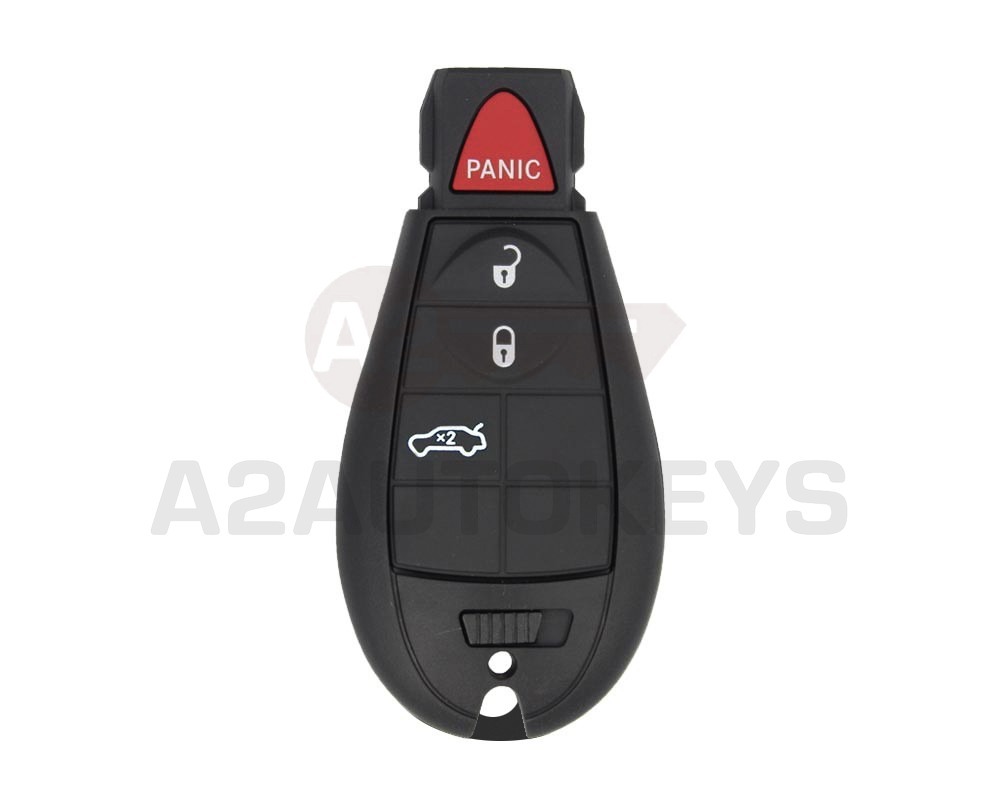Chrysler Jeep Dodge Fobik Remote Key Shell 3+1 Button Sedan Trunk Type
