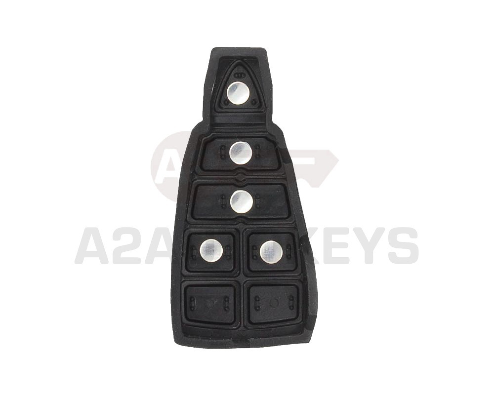 Chrysler Jeep Dodge Remote Key Rubber 4+1 Button Sedan