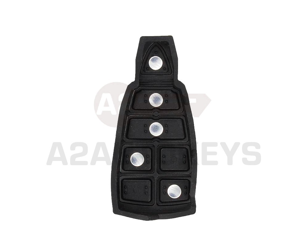 Chrysler Jeep Dodge Remote Key Rubber 4+1 Button SUV Trunk and Engine Start Type