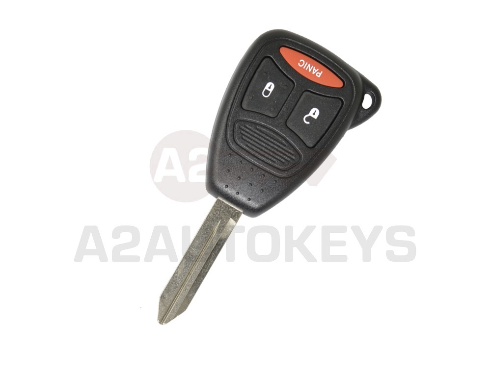 Chrysler Jeep Dodge Remote Key Shell 2+1 Big Buttons