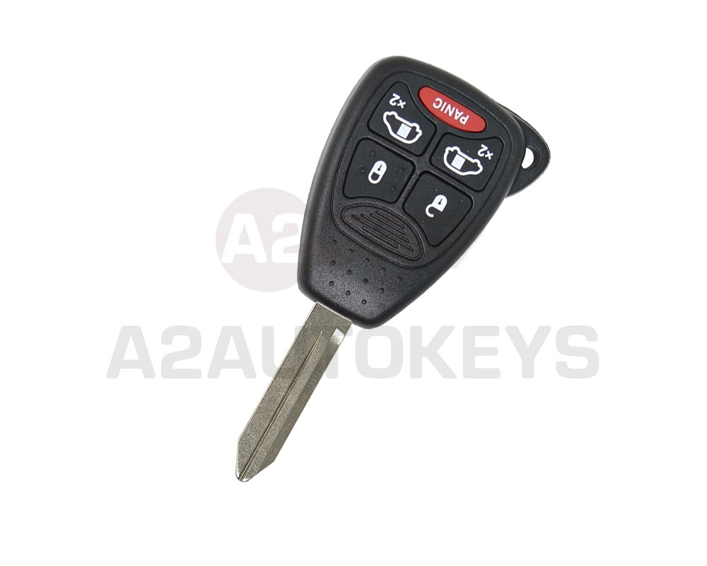 Chrysler Jeep Dodge Remote Key Shell 5 Button