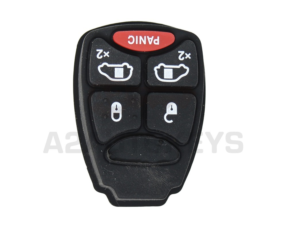 Chrysler Jeep Dodge Remote Key Shell 5 Button