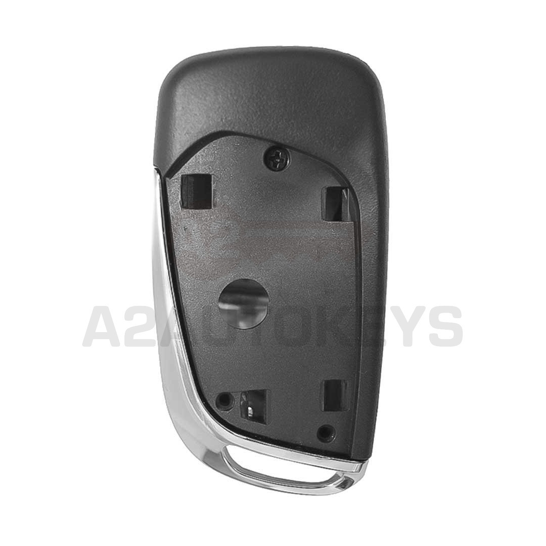 Citroen Flip Remote Key Shell 3 Button Without Battery Holder
