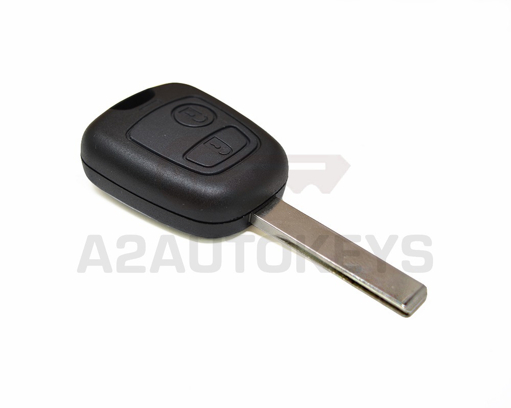 Citroen Remote Key Shell 2 Buttons HU83 Blade