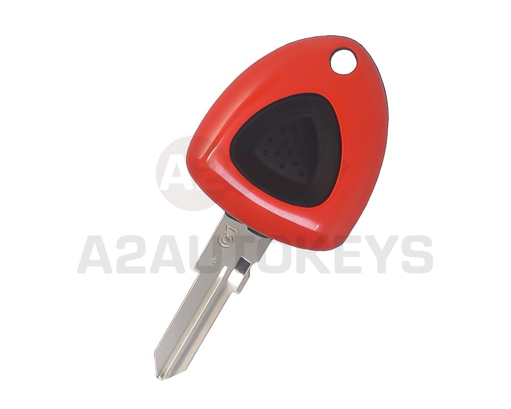 Ferrari Remote Key Shell 1 Buttons Non-Flip Red