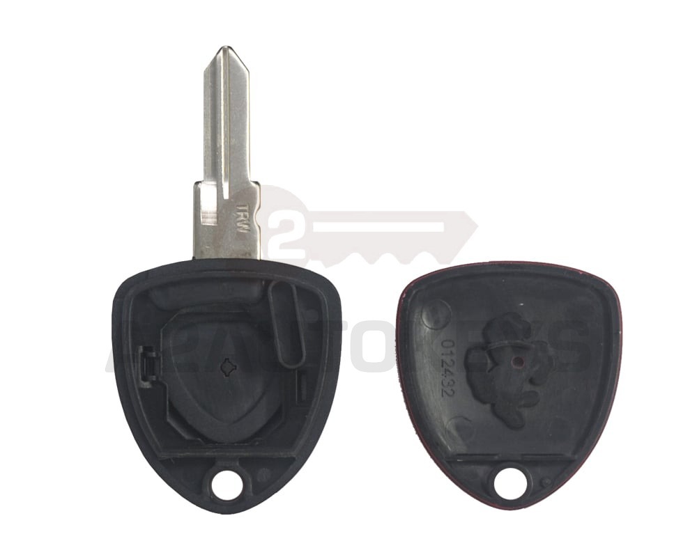 Ferrari Remote Key Shell 1 Buttons Non-Flip Red