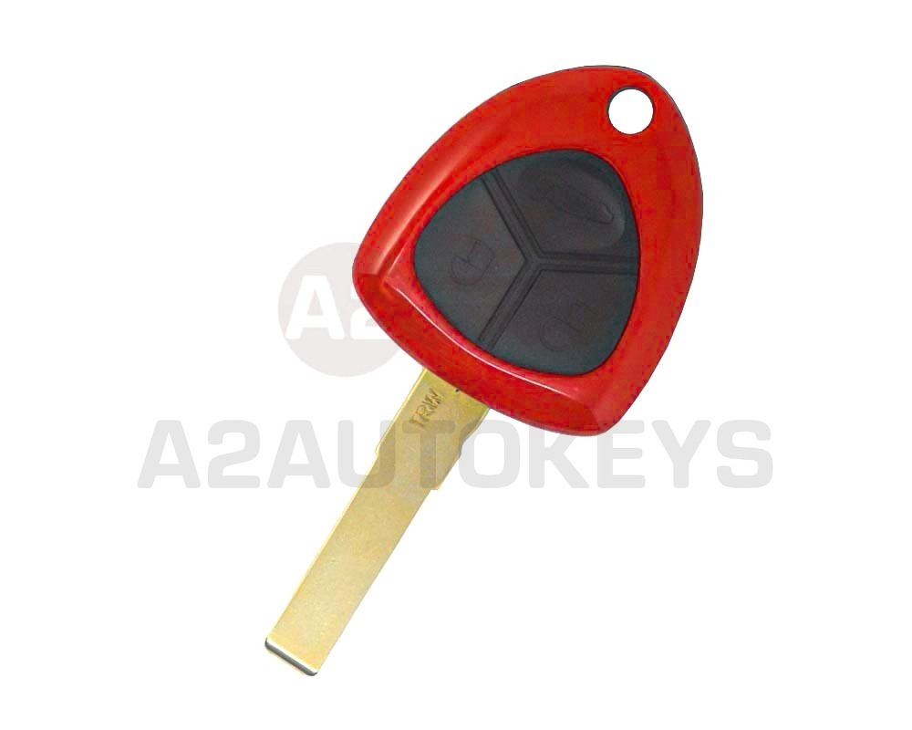 Ferrari Remote Key Shell 3 Buttons Non Flip Red