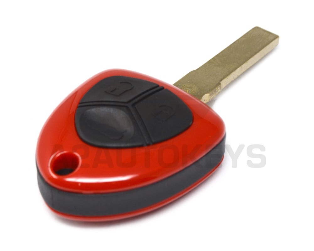 Ferrari Remote Key Shell 3 Buttons Non Flip Red