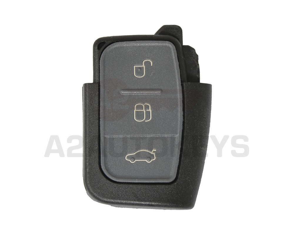 Ford Flip Remote Key Shell 3 Buttons HU101 Blade