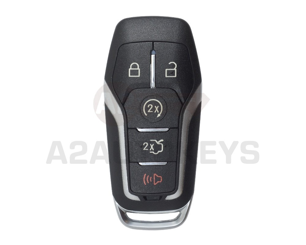 Ford Fusion 2017 Smart Remote Key Shell 4+1 Button