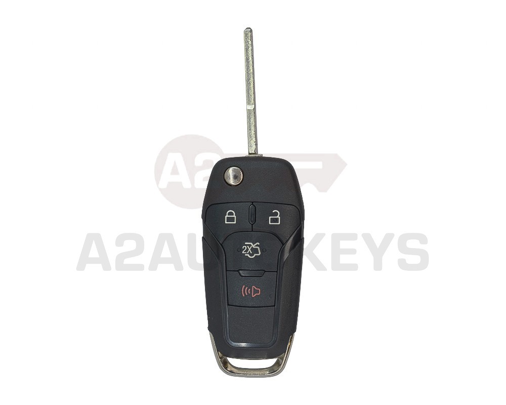Ford Fusion Flip Remote Key Shell 3+1 Buttons