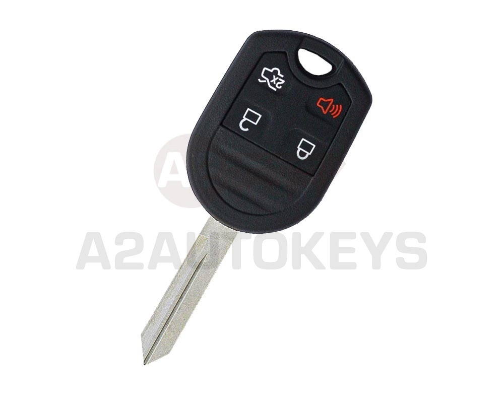 Ford Remote Key Shell 4 Button 2014 with key