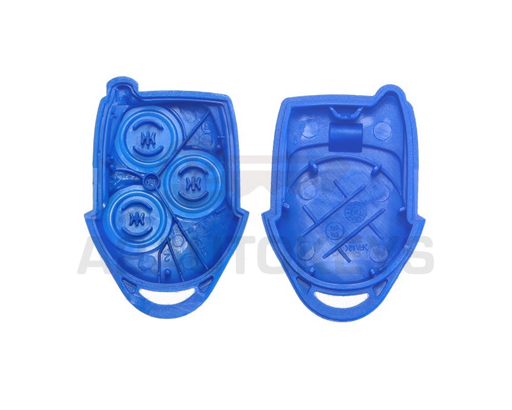 Ford Transit MK7 Remote Key Shell 3 Button Blue