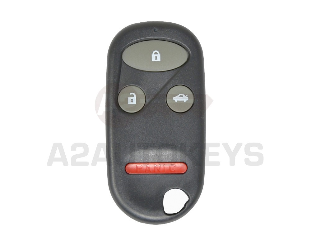 Honda Accord Remote Key Shell 4 Buttons