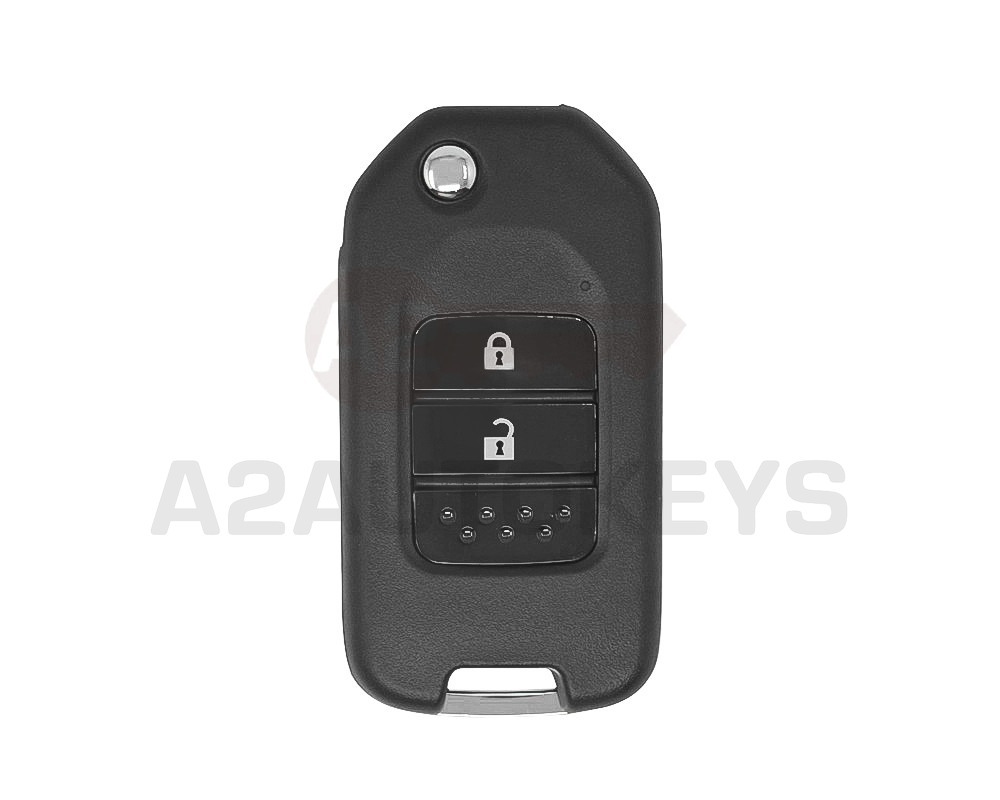 Honda Modified Flip Remote Key Shell 2 Buttons