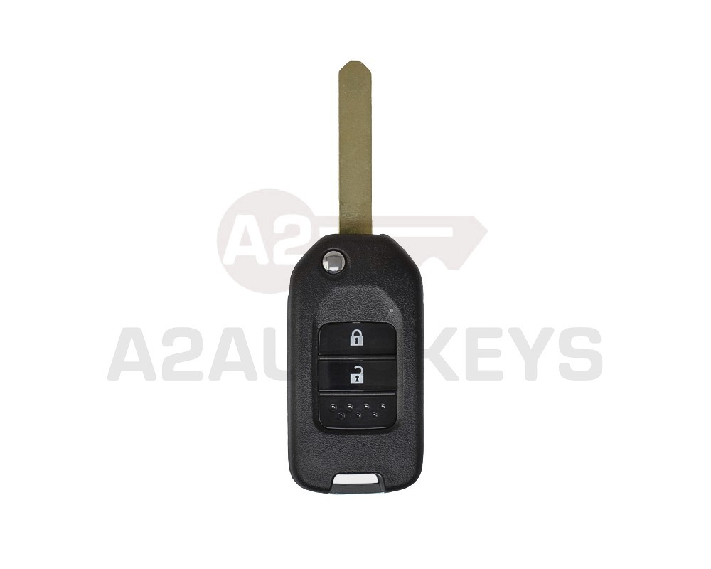 Honda Modified Flip Remote Key Shell 2 Buttons
