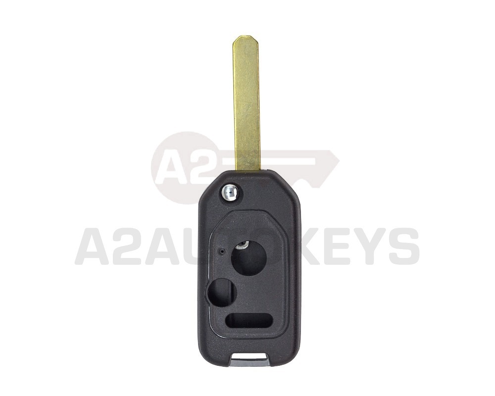 Honda Modified Flip Remote Shell 2+1 Button Laser Blade