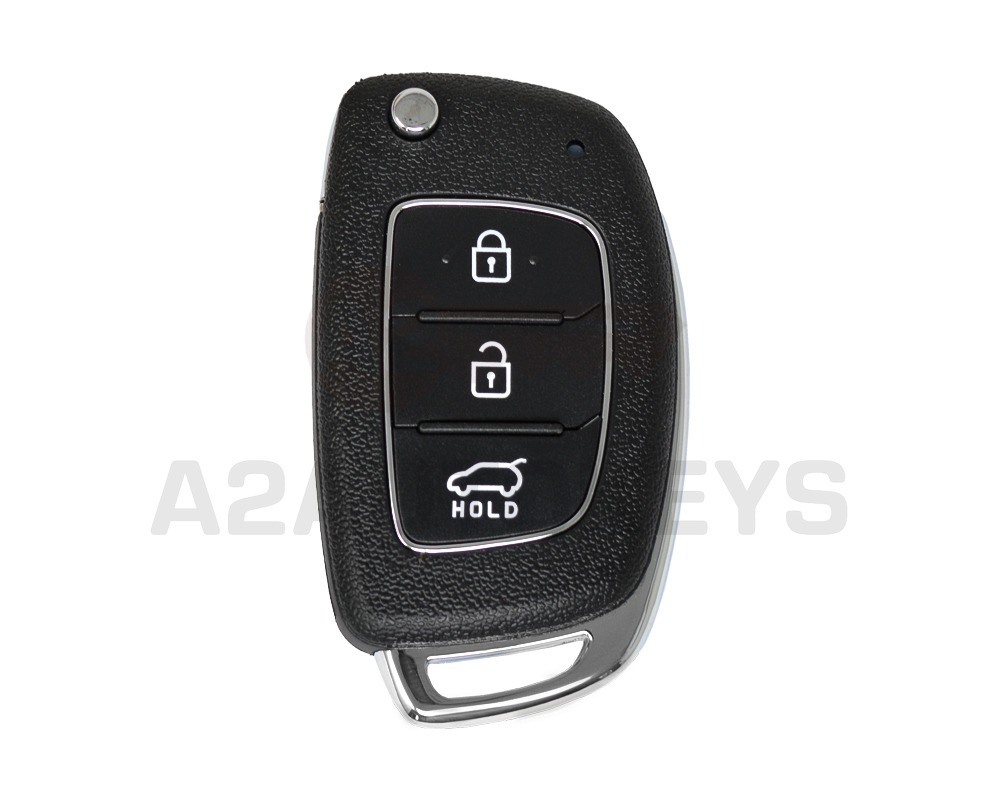 Hyundai 2017 Flip Remote Key Shell 3 Buttons HYN14R
