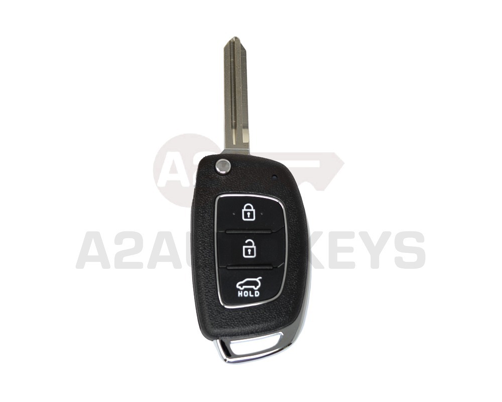Hyundai 2017 Flip Remote Key Shell 3 Buttons HYN14R