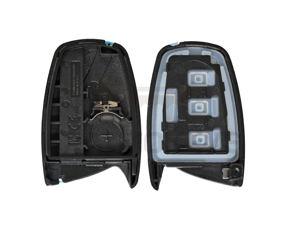 Hyundai Santa Fe Smart Key Shell 3 Buttons TOY48 Blade