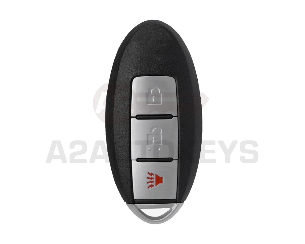 Infiniti Smart Remote Key Shell 2+1 Button Left Battery Type