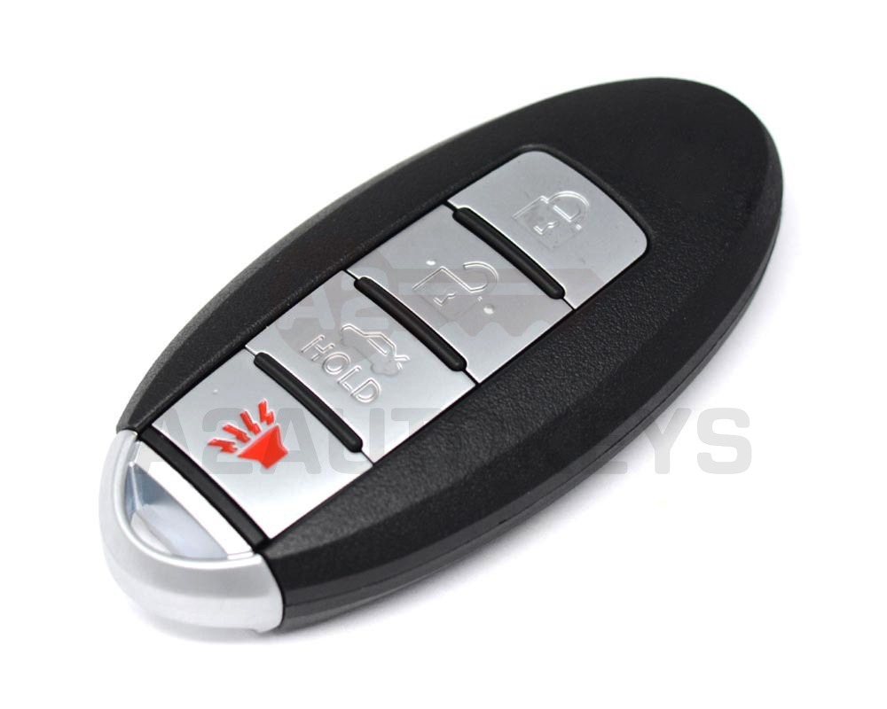 Infiniti Smart Remote Key Shell 3+1 Button Left Battery Type