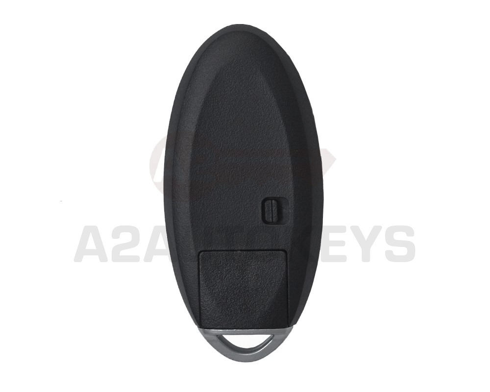 Infiniti Smart Remote Key Shell 3+1 Button With Side Groove Right Battery Type