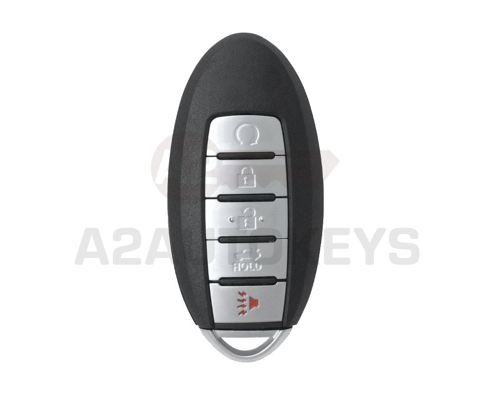 Infiniti Smart Remote Key Shell 4+1 Button Left Battery Type