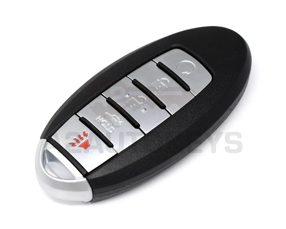 Infiniti Smart Remote Key Shell 4+1 Button Left Battery Type
