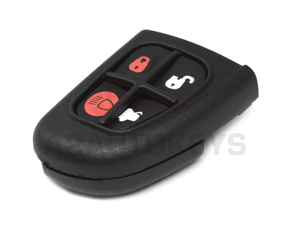 Jaguar Flip Remote Key Shell 4 Buttons with Head