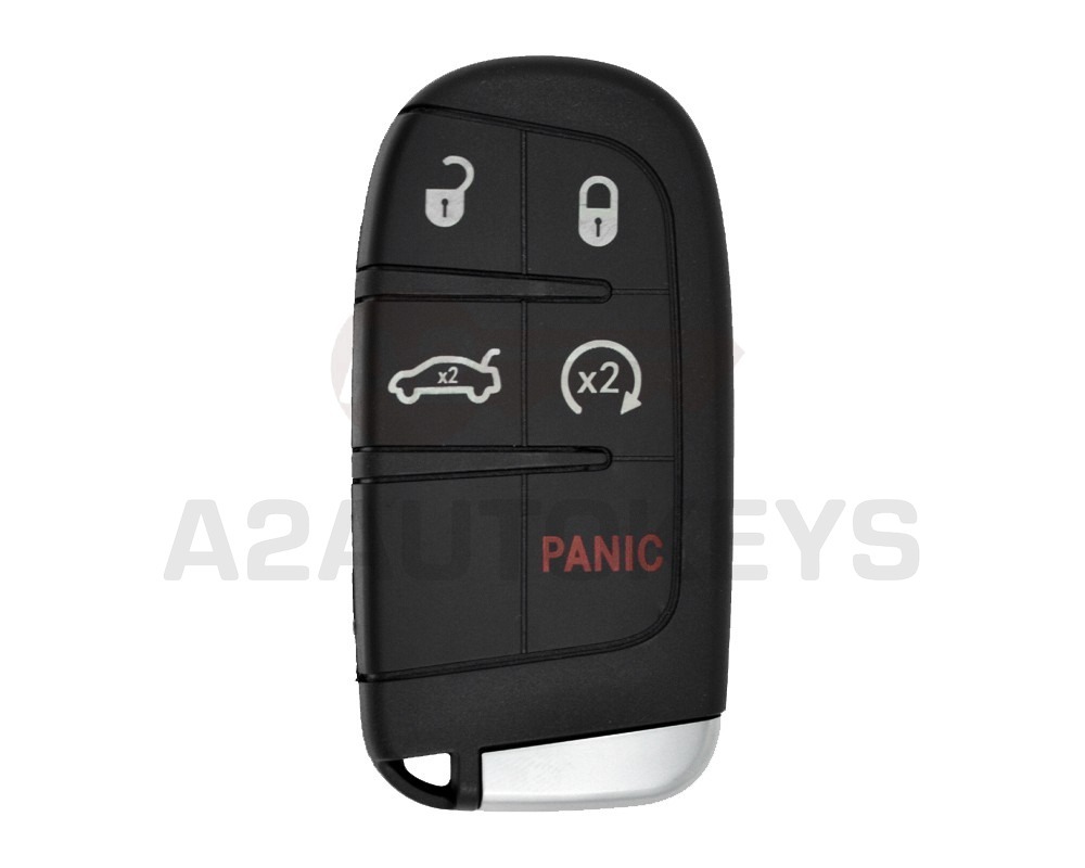 Jeep Dodge Chrysler Smart Key Shell 4+1 Buttons