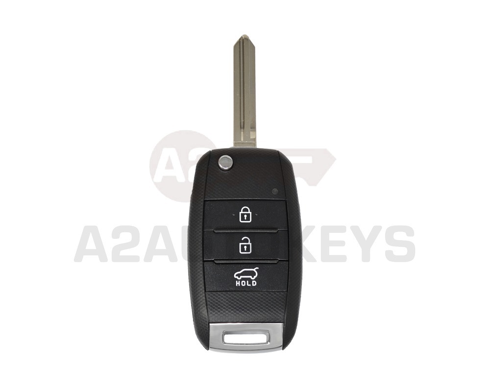 Kia Flip Remote Key Shell 3 Button Without Panic