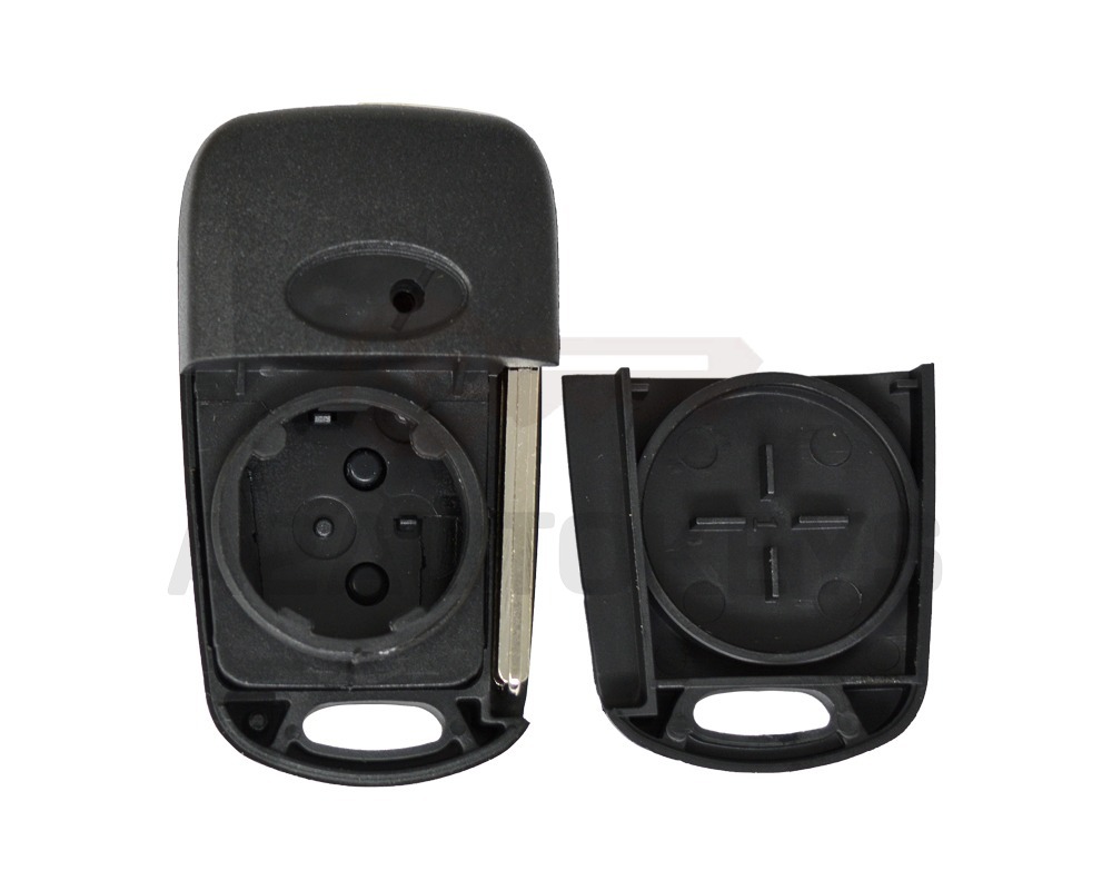 KIA Hyundai Flip Remote Key Shell SUV Type 3 Button TOY48 Blade