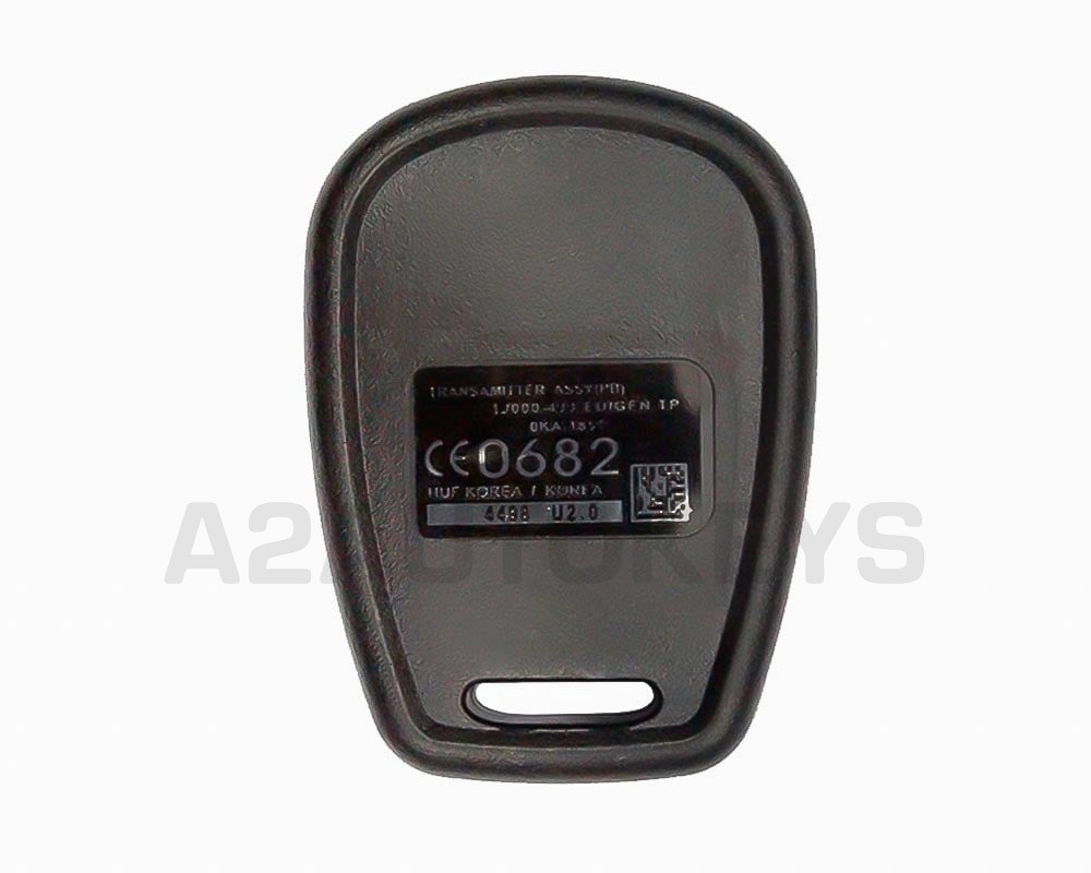 Kia Spectra Remote Key Shell 4 Buttons