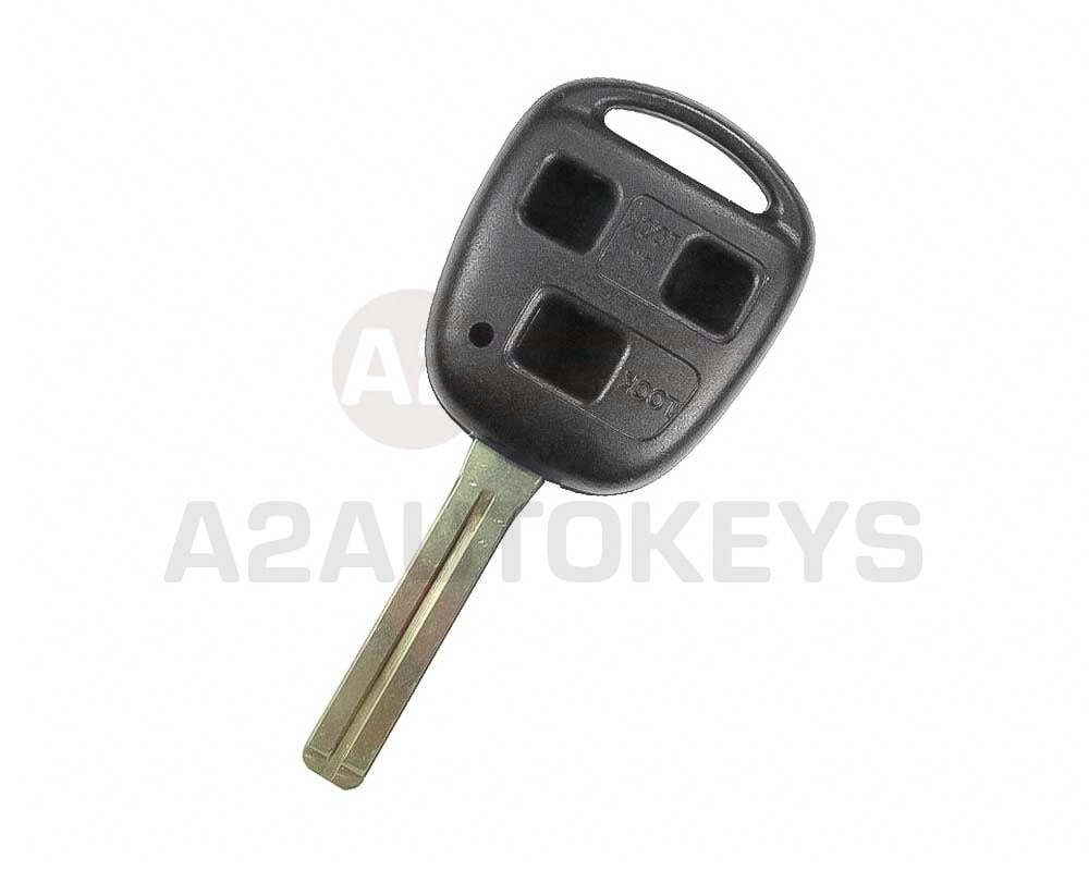 Lexus Remote Key Shell TOY48 Short 3 Button