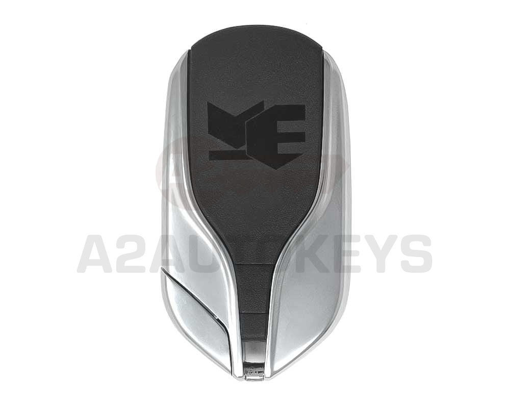 Maserati Chrome Smart Key Remote Shell 4 Buttons