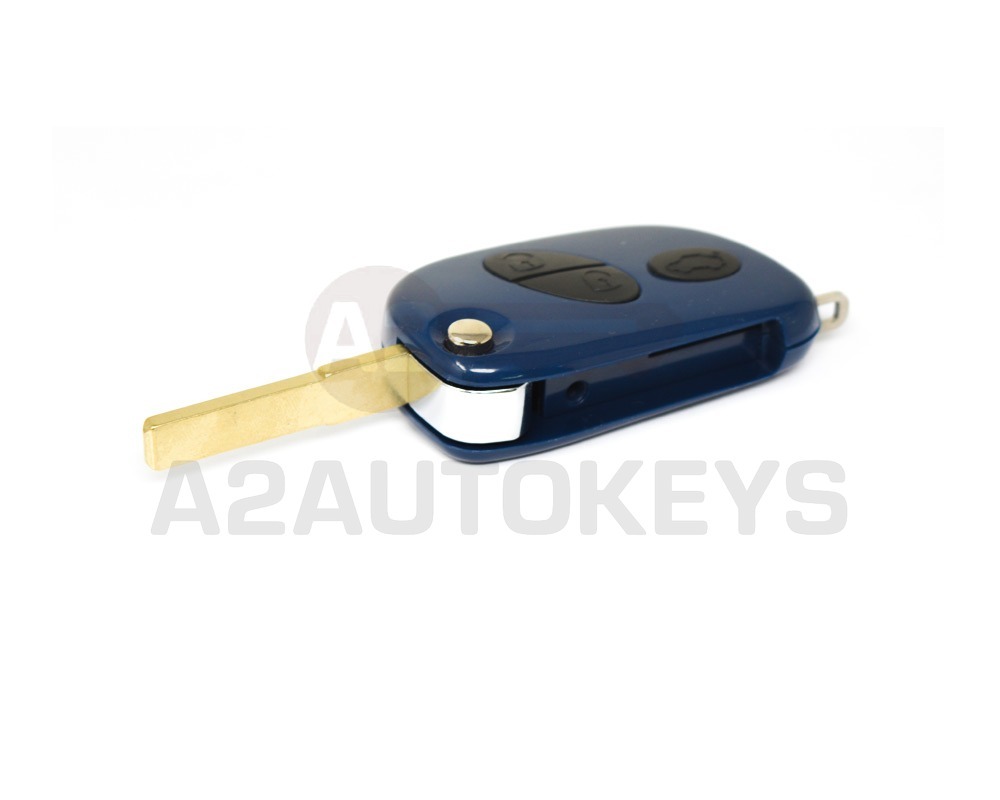 Maserati Flip Remote Key Shell 3 Buttons
