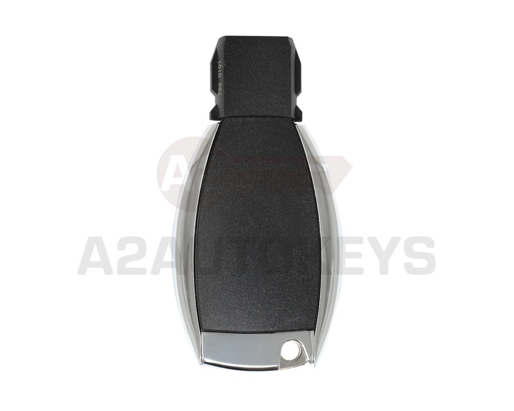 Mercedes BGA Chrome Remote Key Shell 2+1 Button