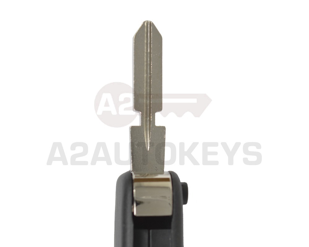 Mercedes One Button Flip Remote Key Shell HU39 Blade